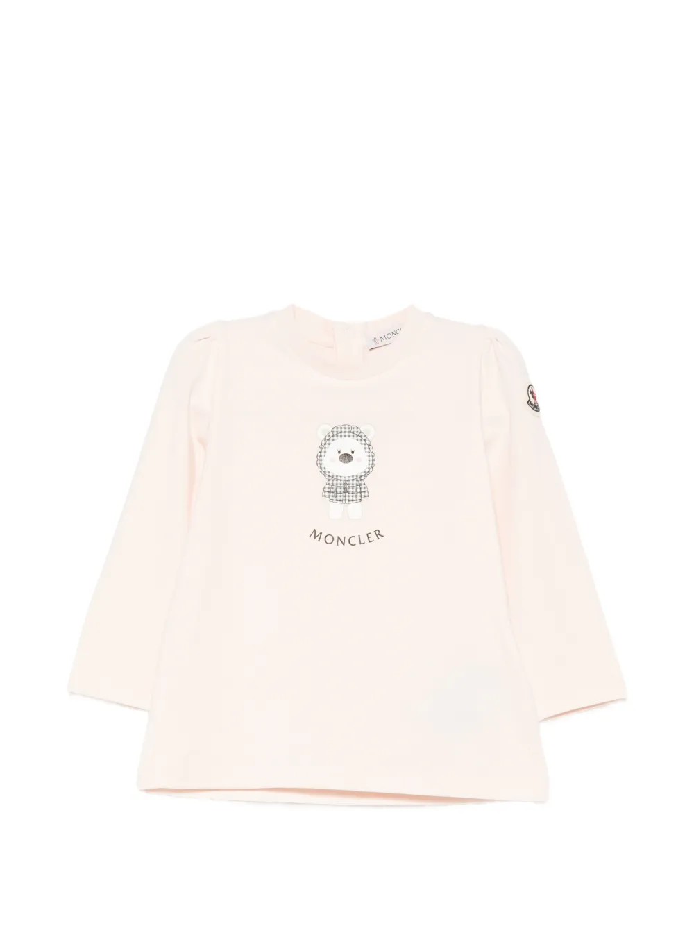 Moncler Enfant T-shirt met lange mouwen Roze