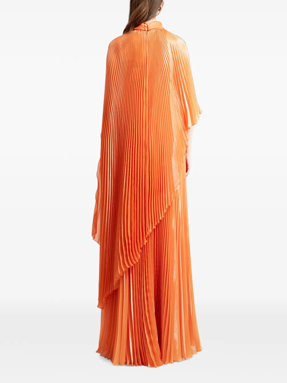Gemy Maalouf Asymmetrische jurk Oranje