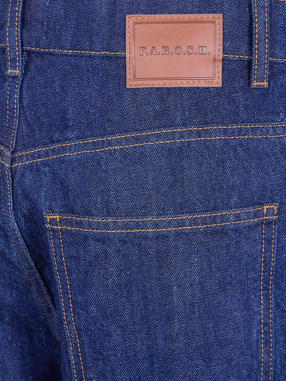 P.A.R.O.S.H. Jeans met wijde pijpen Blauw