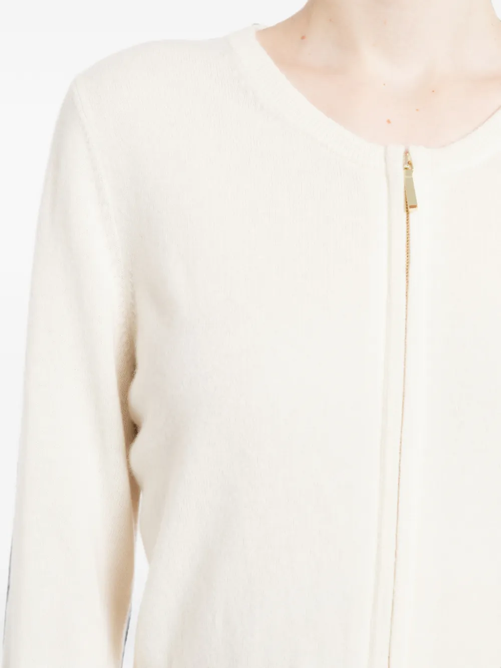 N.Peal Ivy vest met rits Beige