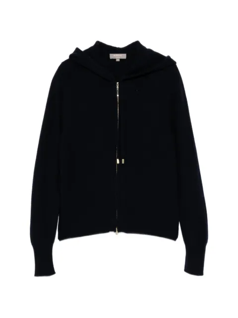 N.Peal hoodie Honey con cierre
