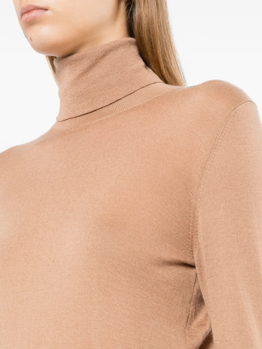 N.Peal Margot top met col Beige