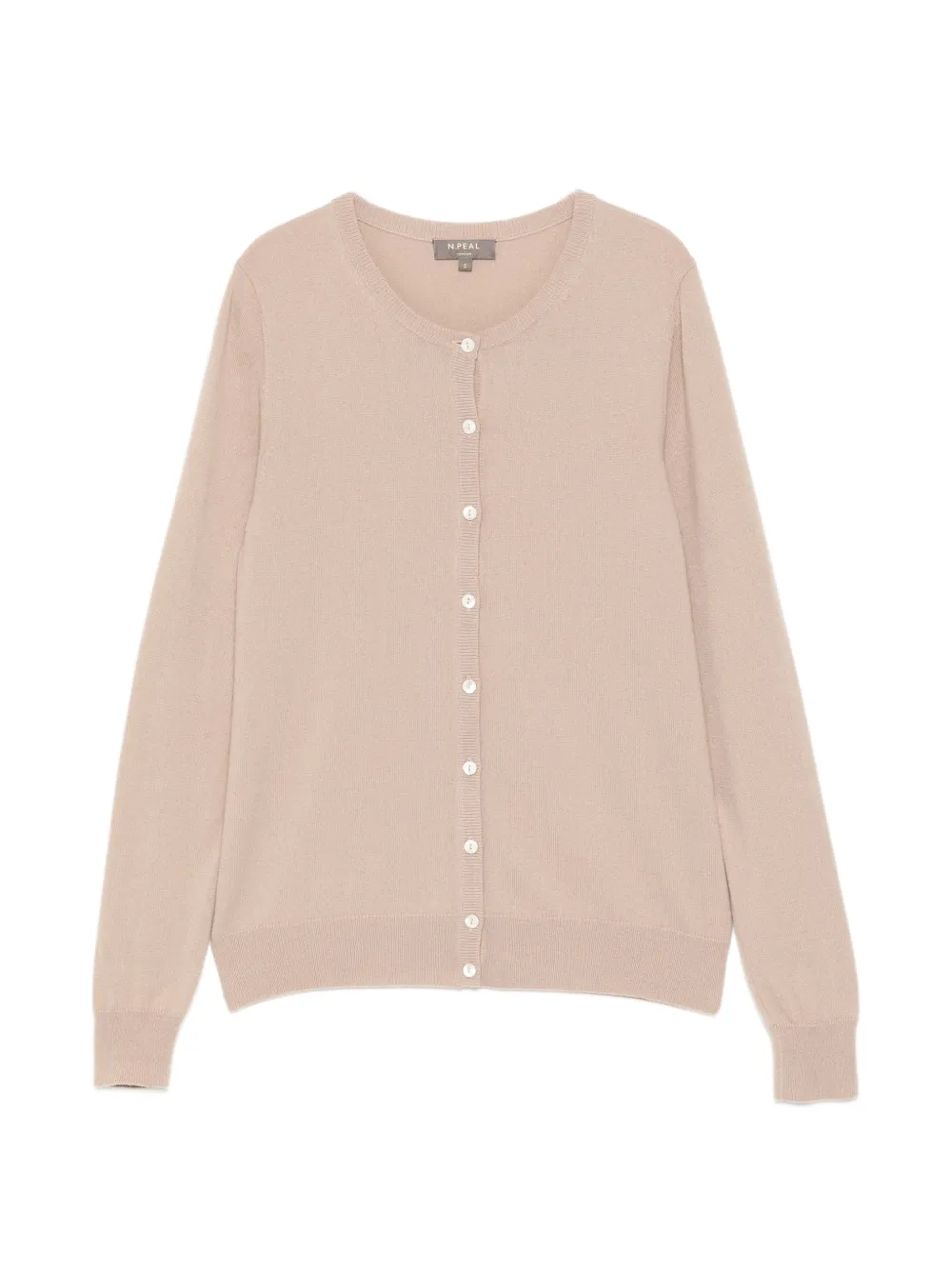 N.Peal Olivia Cardigan - Nude