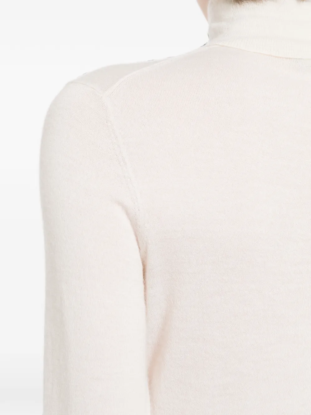 N.Peal Margot top met col Beige