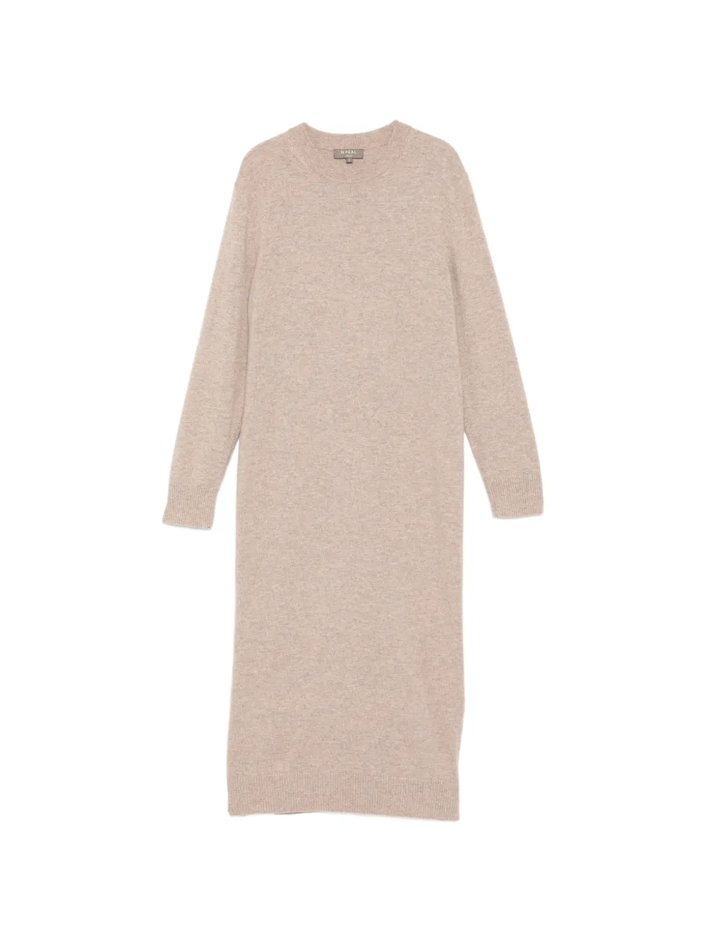 N.Peal Kaschmirpullover mit Rundhalsausschnitt - Nude
