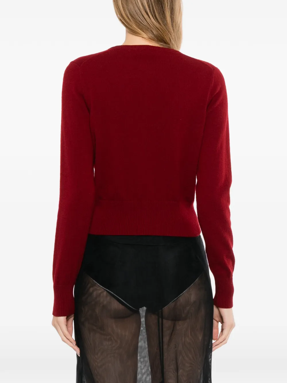 N.Peal Ivy vest Rood