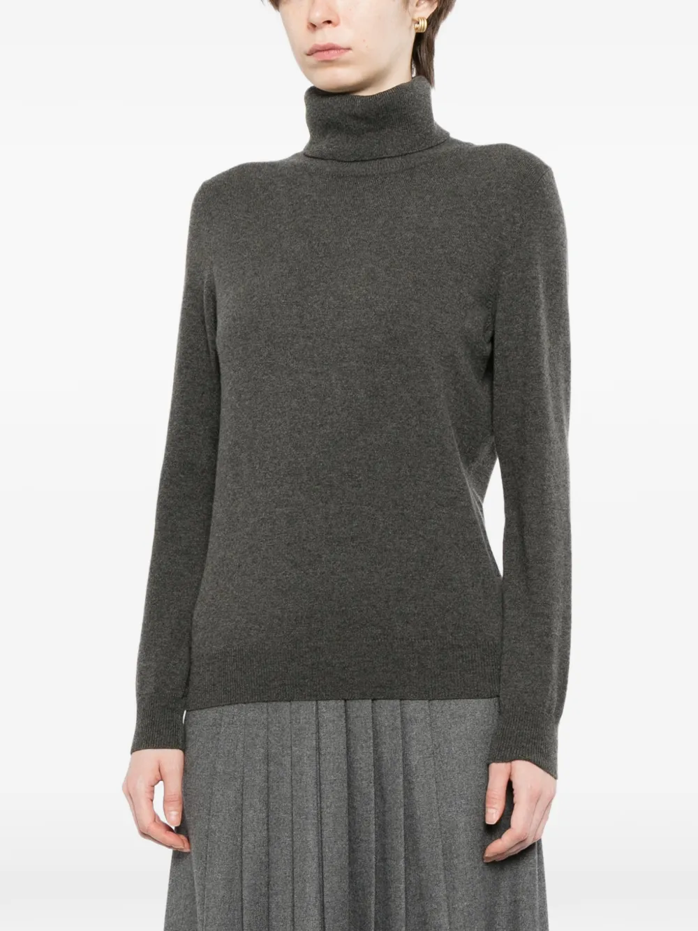 N.Peal Luna top met col Grijs