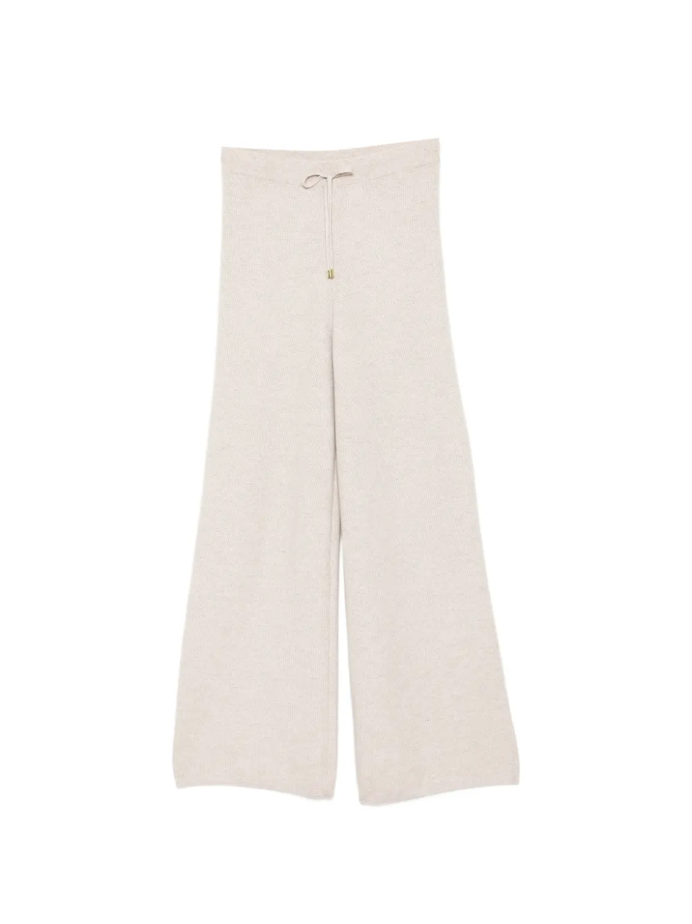 N.Peal honeycomb-knit cashmere trousers - Toni neutri