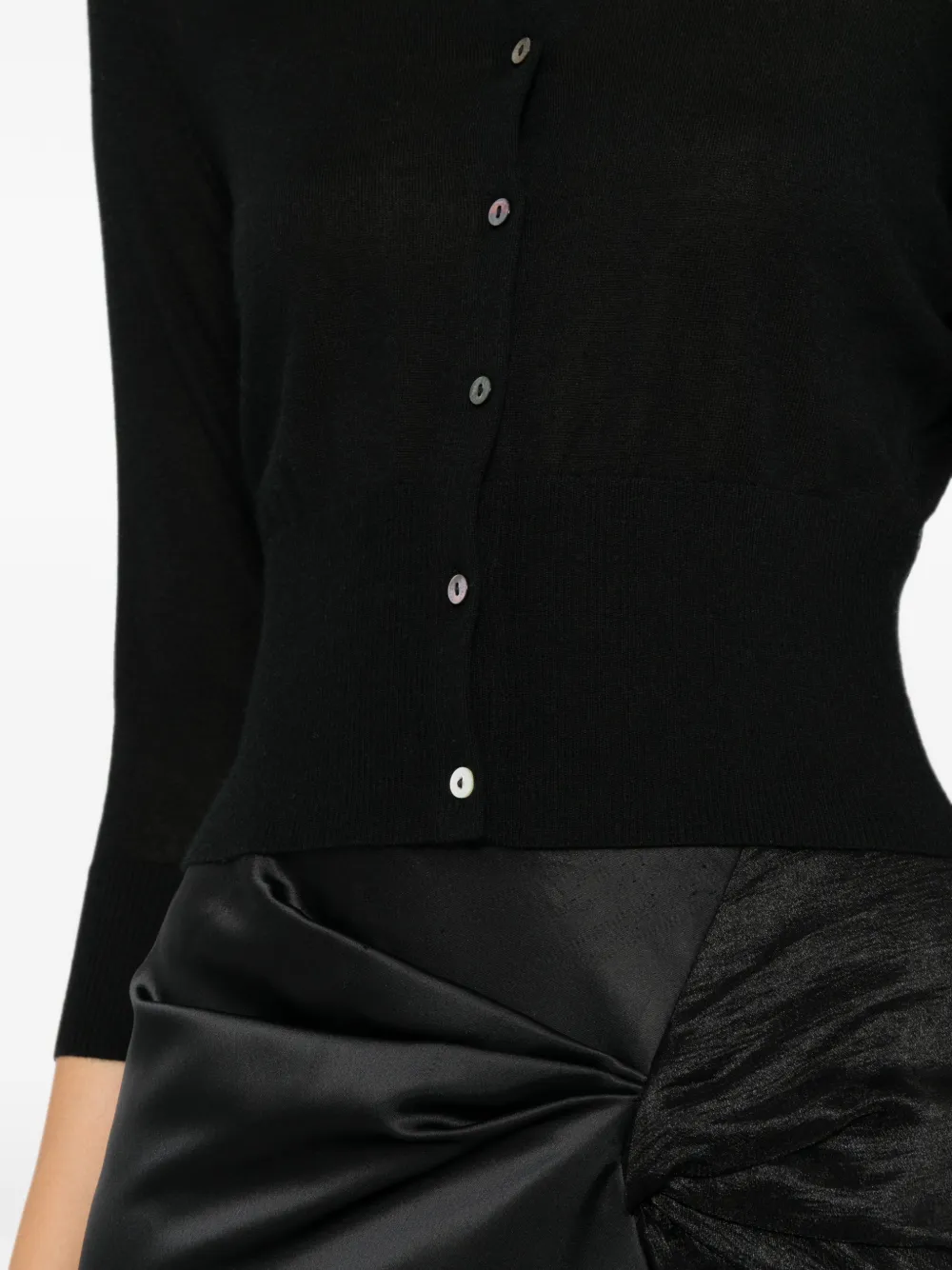 N.Peal Darcie vest Zwart