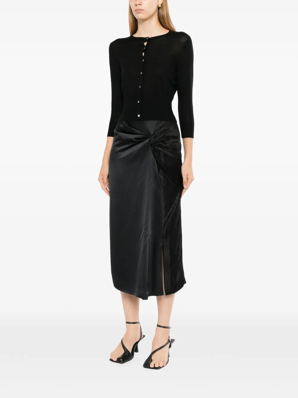 N.Peal Darcie vest Zwart