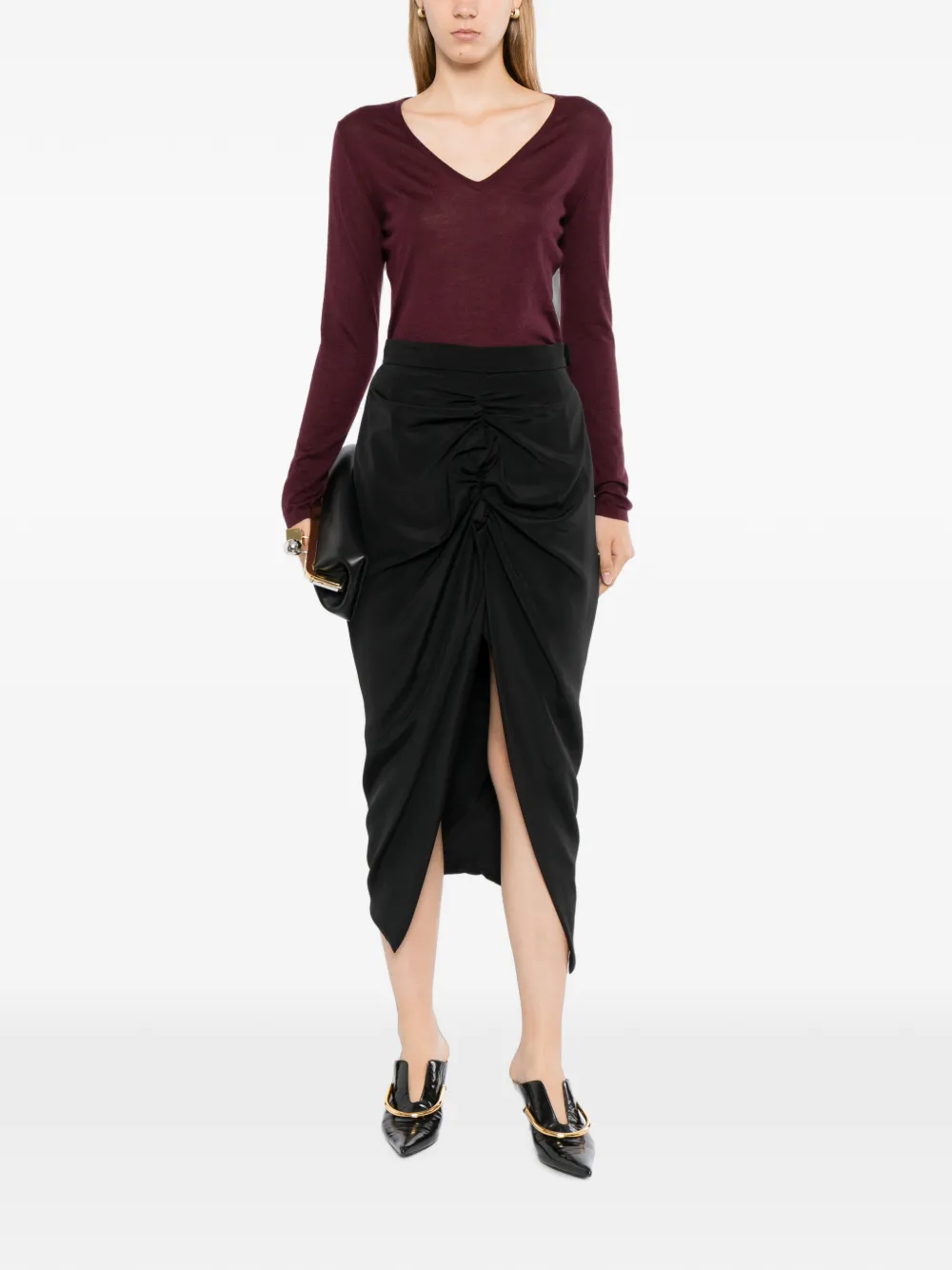 N.Peal Imogen T-shirt Rood
