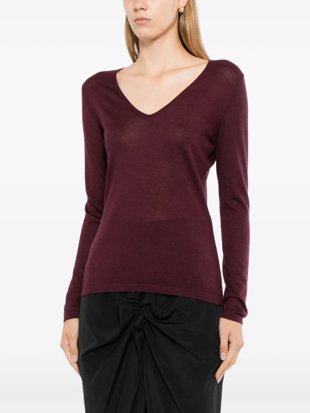 N.Peal Imogen T-shirt Rood