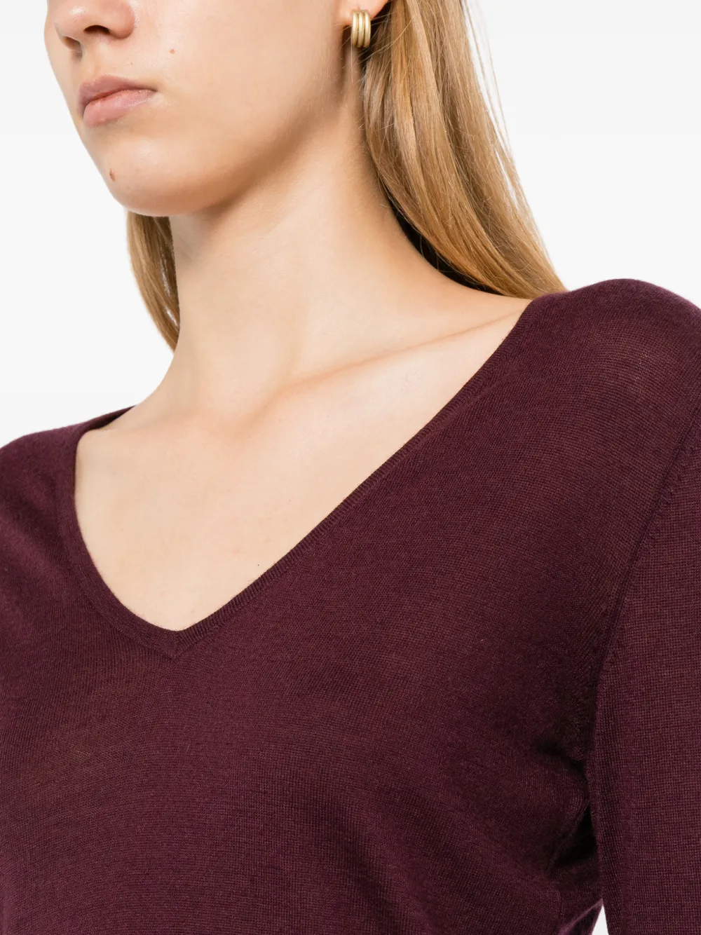 N.Peal Imogen T-shirt Rood