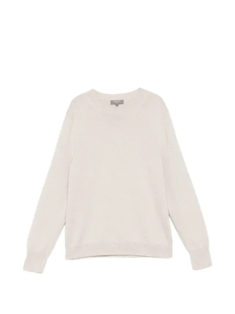 N.Peal top de cachemira con cuello redondo
