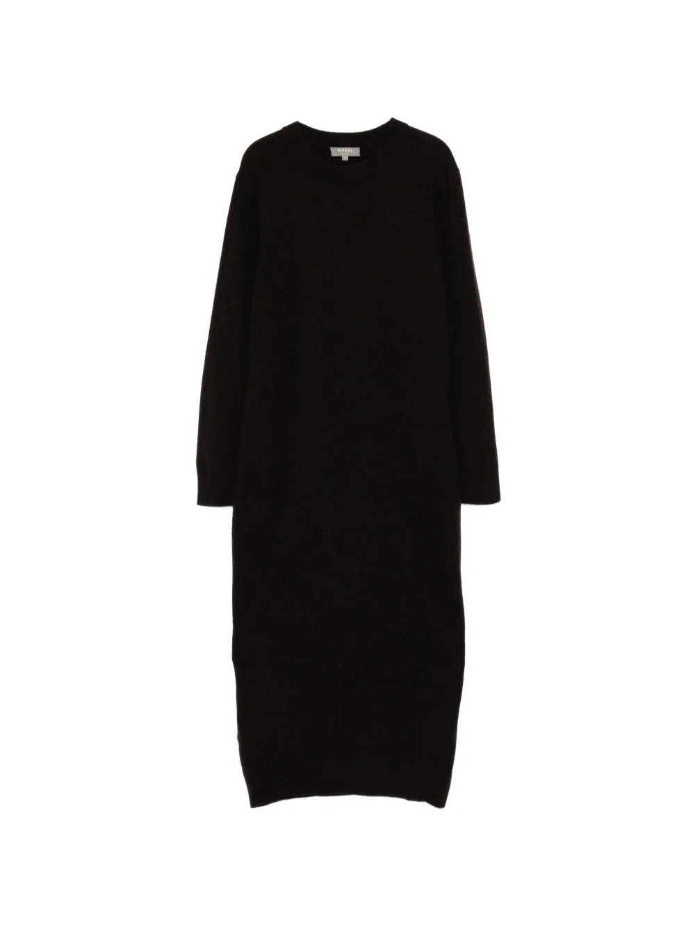 N.Peal round-neck cashmere dress