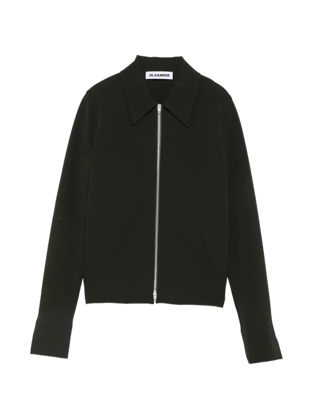Jil Sander zip-fastening jacket - Nero
