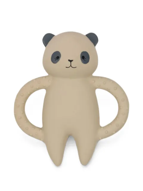 Konges Sløjd panda-shape textured teether