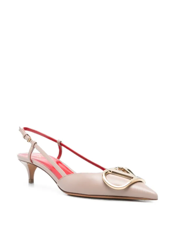 Valentino Garavani Vロゴ シグネチャー スリングバック パンプス