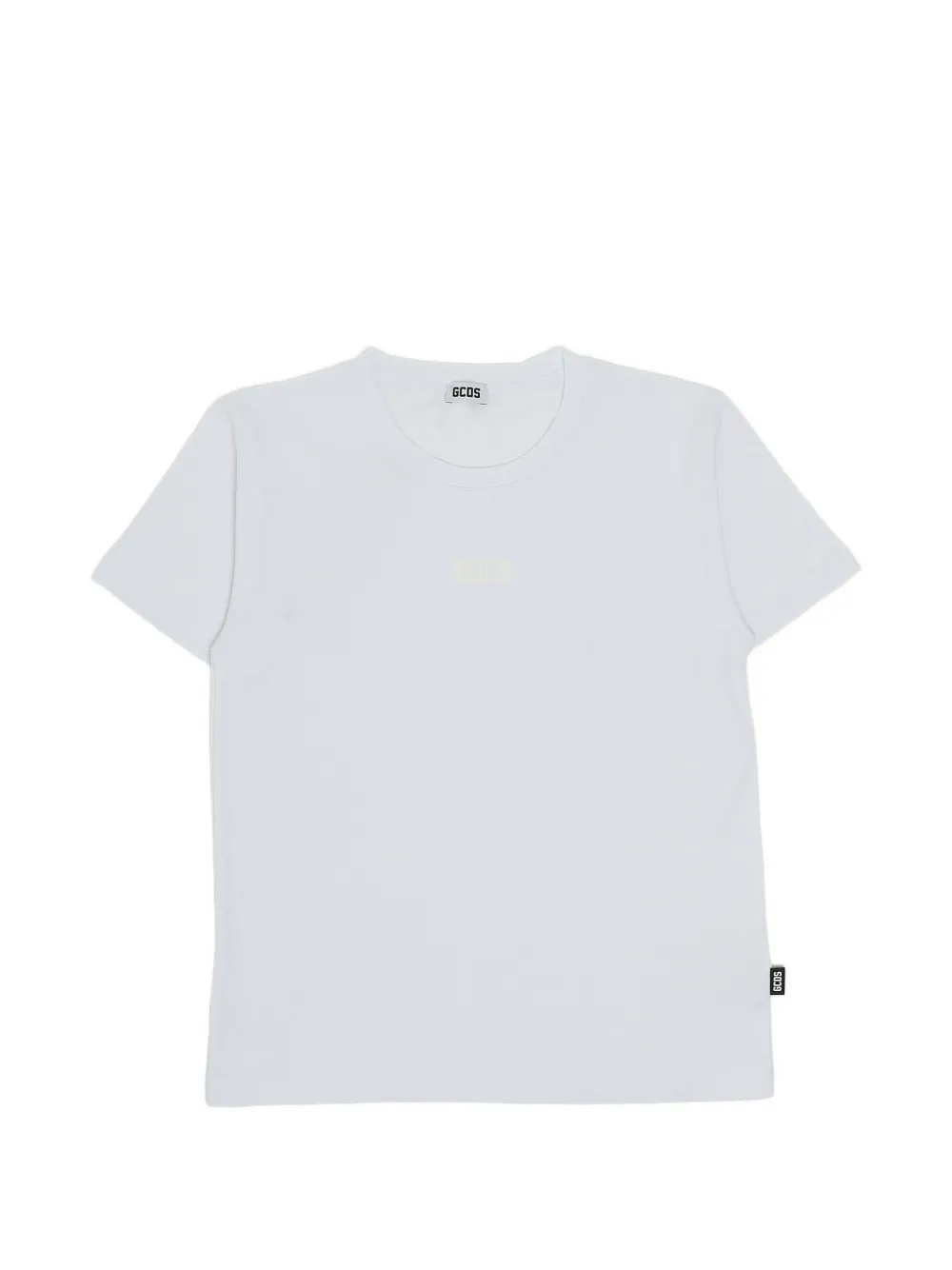 Gcds Kids logo-print T-shirt - Bianco