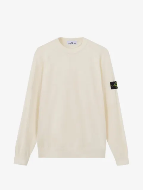 Stone Island logo-patch sweater