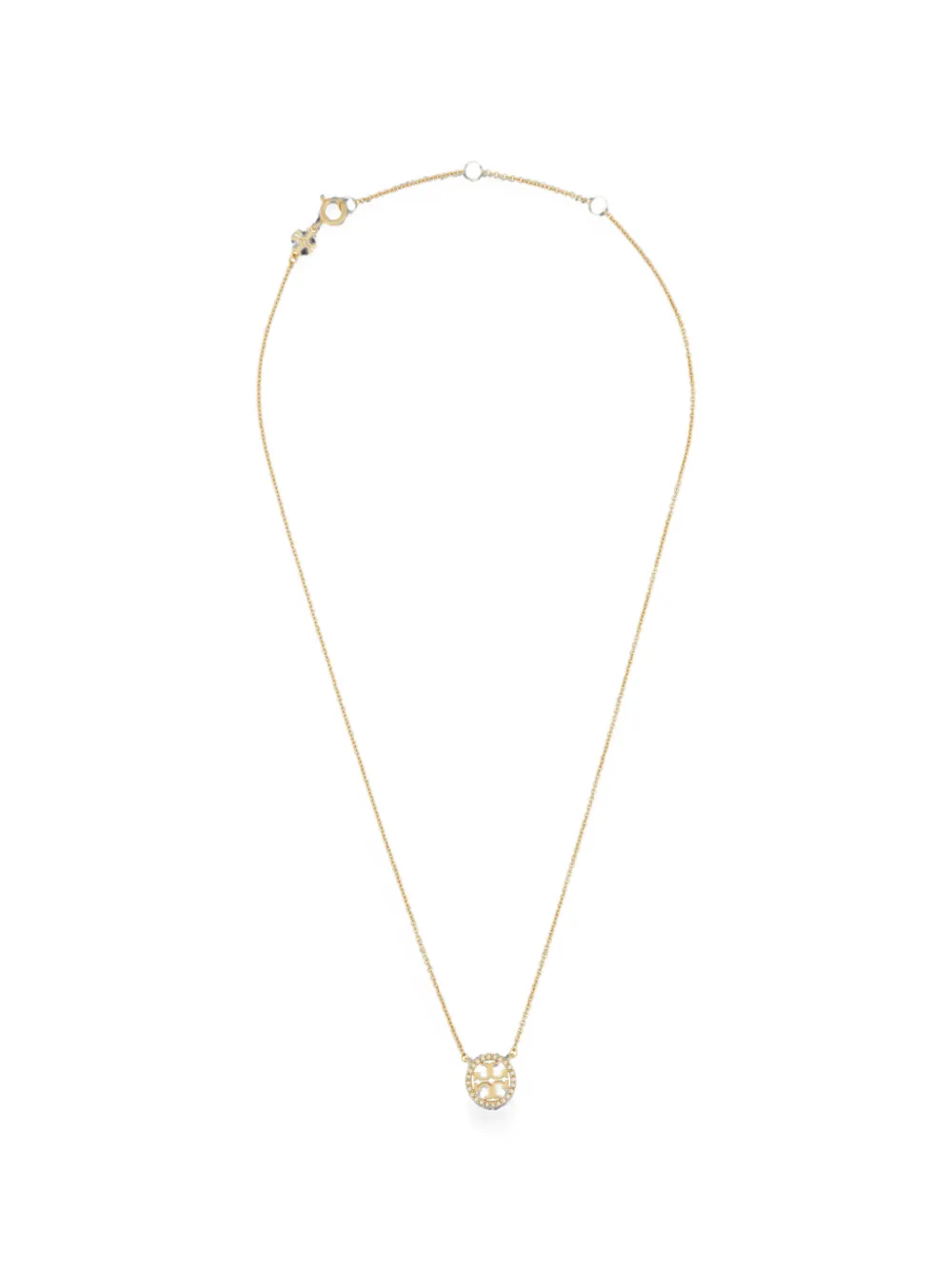 Tory Burch Miller crystal-embellished necklace - Oro