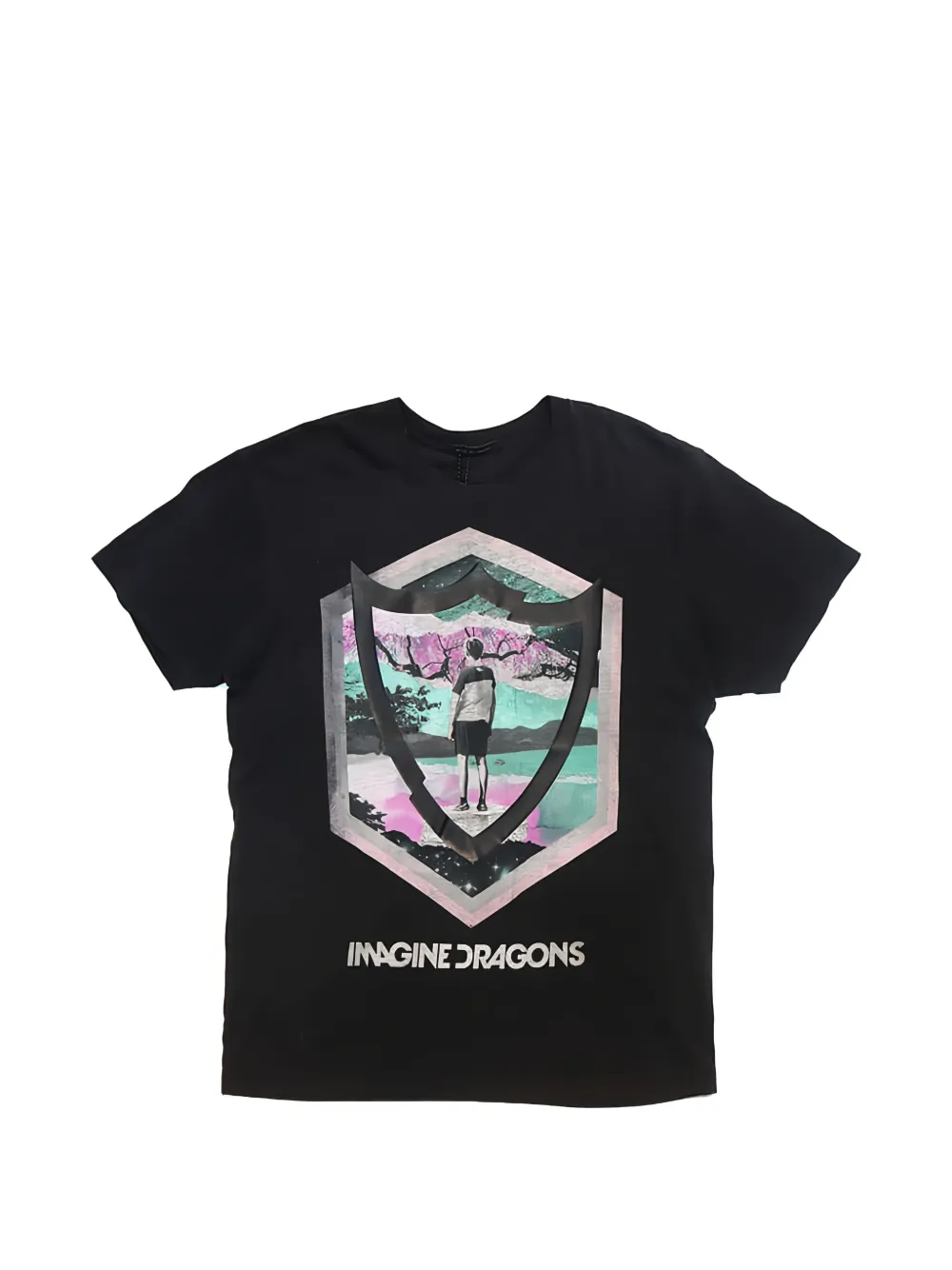 Htc Los Angeles logo-print graphic-print T-shirt - Nero
