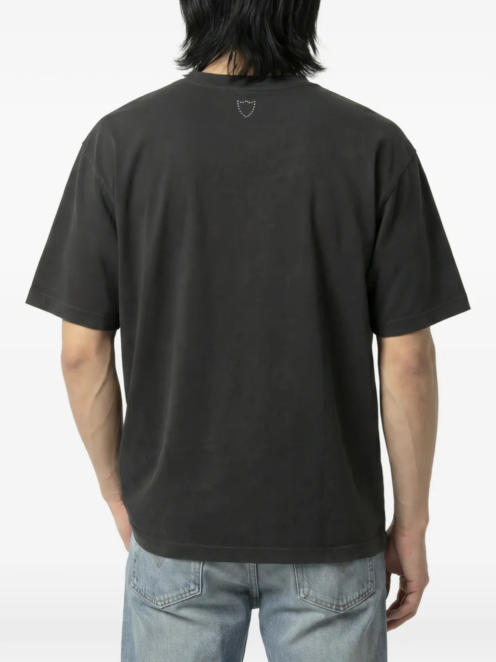 Htc Los Angeles T-shirt met logo-print en ster-patroon Zwart
