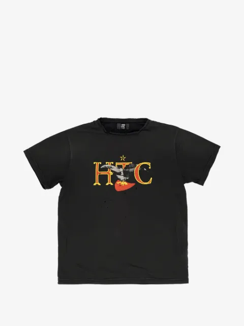 Htc Los Angeles Eagle distressed graphic-print T-shirt