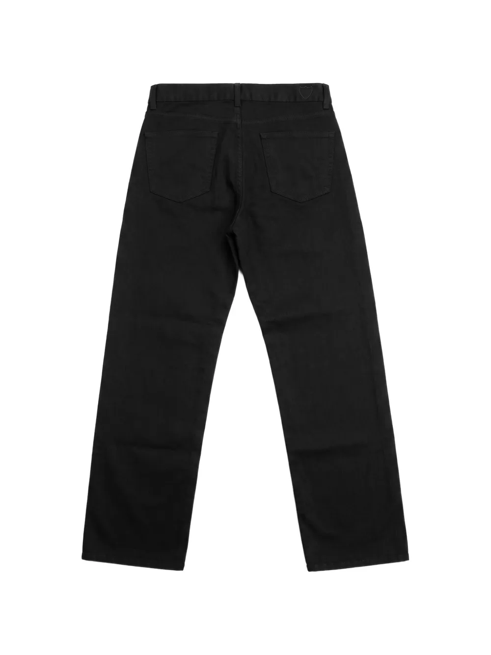 Htc Los Angeles Mustache jeans met studs Zwart