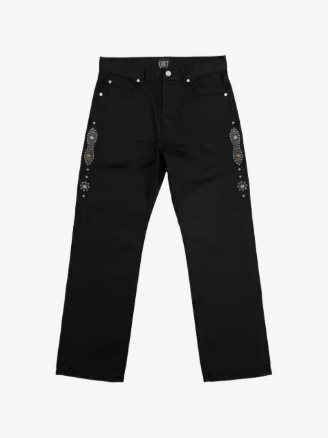 Htc Los Angeles studded Moustache jeans