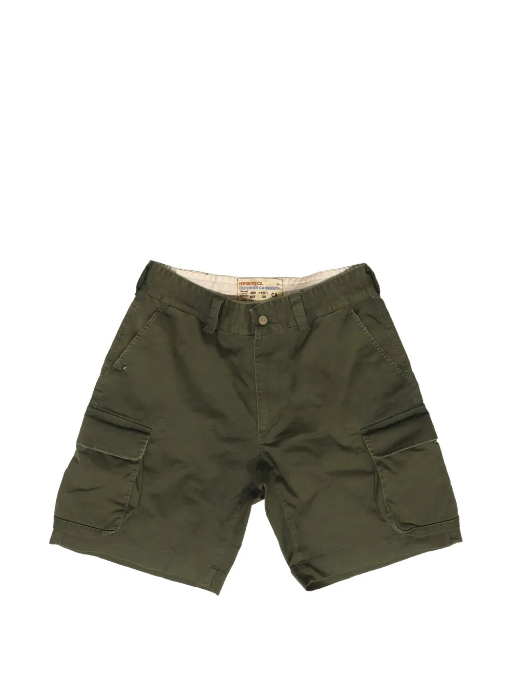 Htc Los Angeles belt-loop cargo shorts - Verde