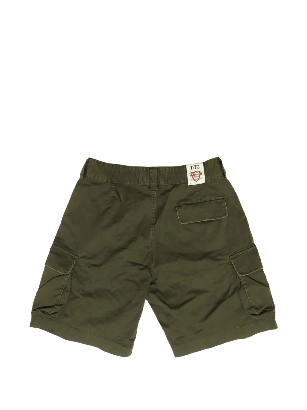 Htc Los Angeles Cargo shorts met riemlussen Groen