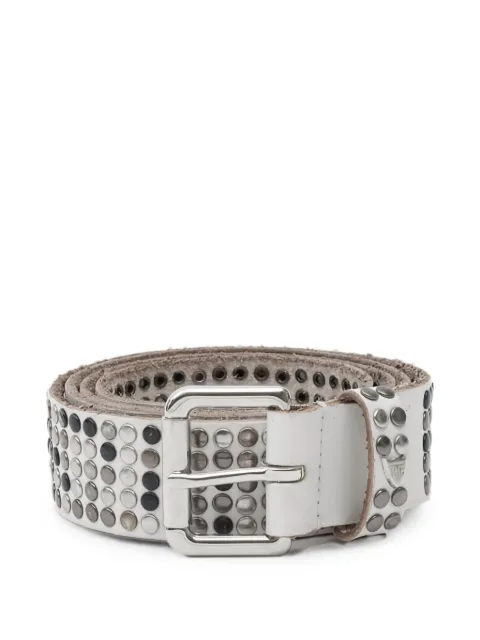 Htc Los Angeles stud-embellished leather belt