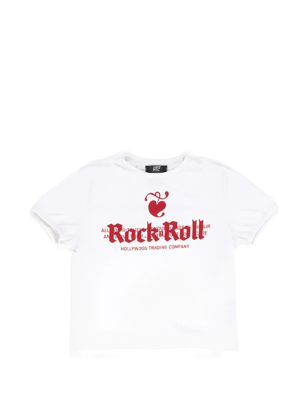 Htc Los Angeles ROCK & ROLL graphic-print boxy-fit T-shirt - Bianco