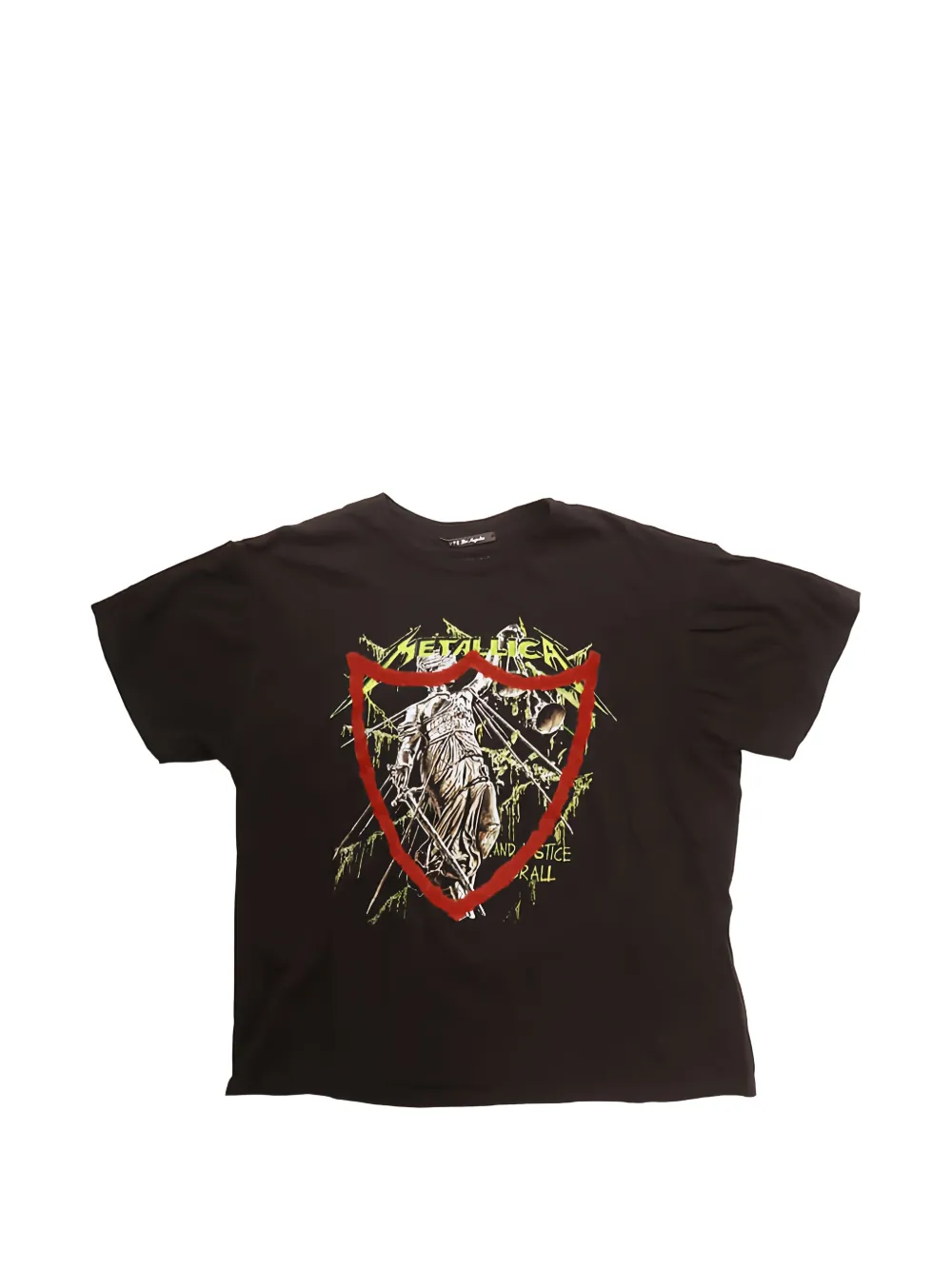 Htc Los Angeles Metallica graphic-print T-shirt - Nero
