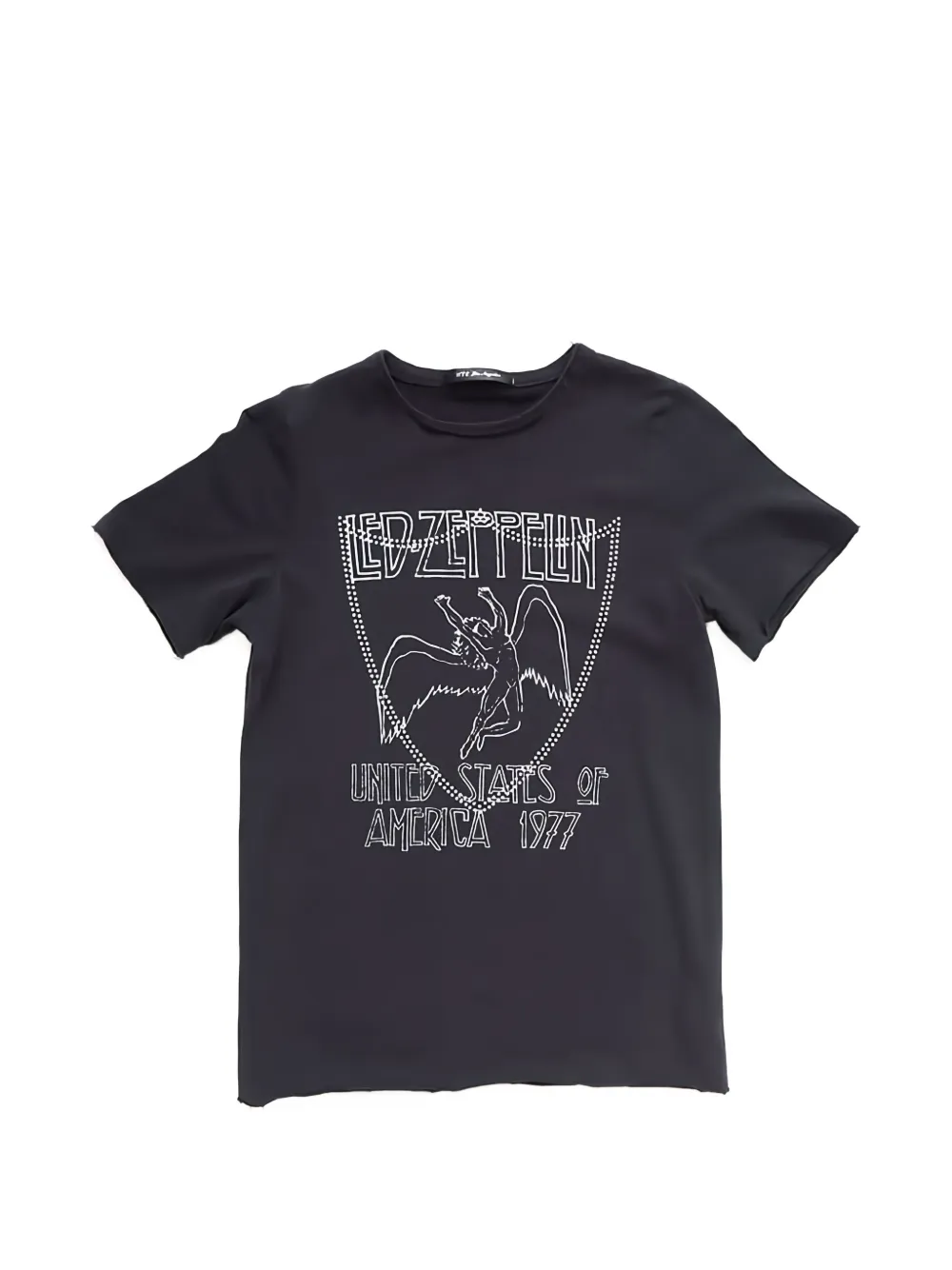 Htc Los Angeles Led Zeppelin studded graphic-print T-shirt - Nero