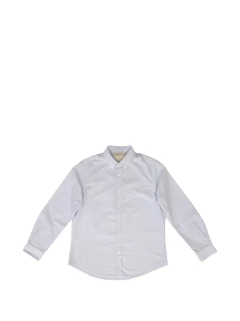 Htc Los Angeles logo-embroidered Oxford shirt