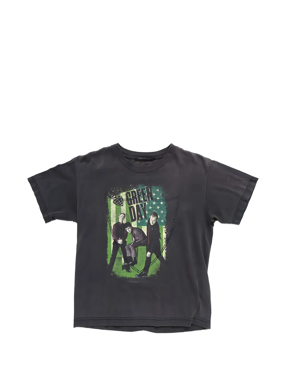 Htc Los Angeles studded graphic-print T-shirt - Grigio