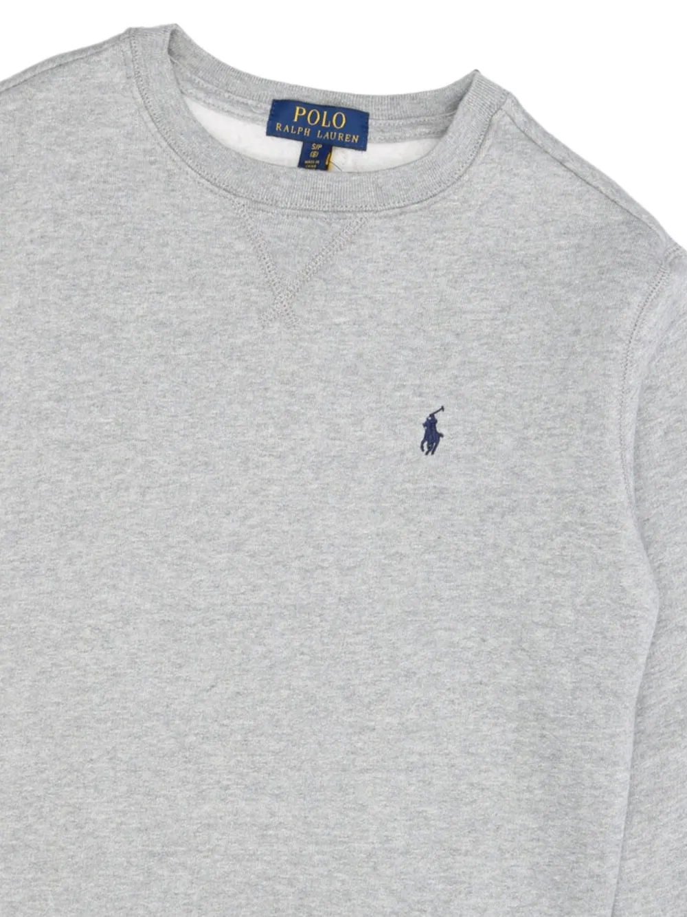 POLO RALPH LAUREN KIDS Sweater met geborduurd logo Grijs