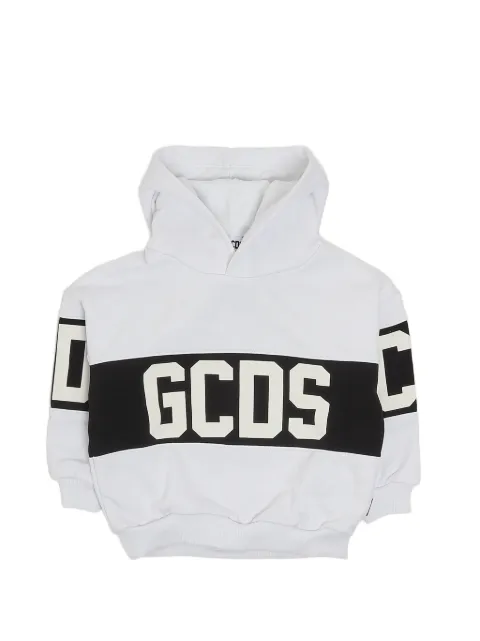 Gcds Kids hoodie con logo estampado