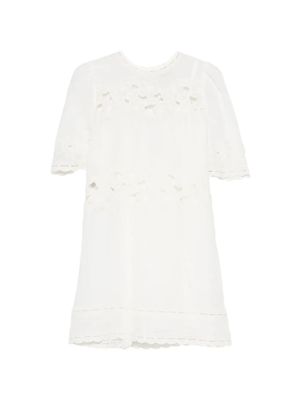 ISABEL MARANT Reldine cut-out mini dress - Weiß