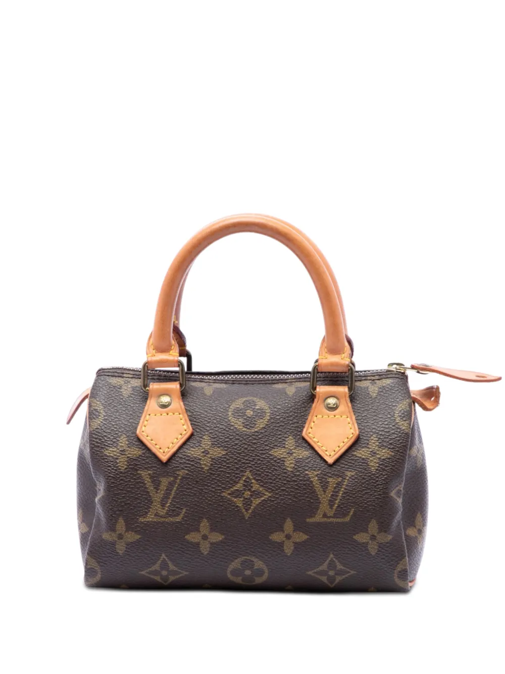 Louis Vuitton Pre-Owned 1992 Monogram Nano Speedy satchel - Marrone