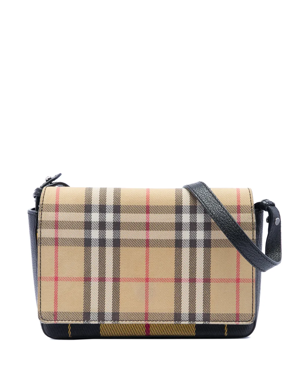 Burberry Pre-Owned 2000-2017 House Check Canvas Hampshire crossbody bag - Toni neutri