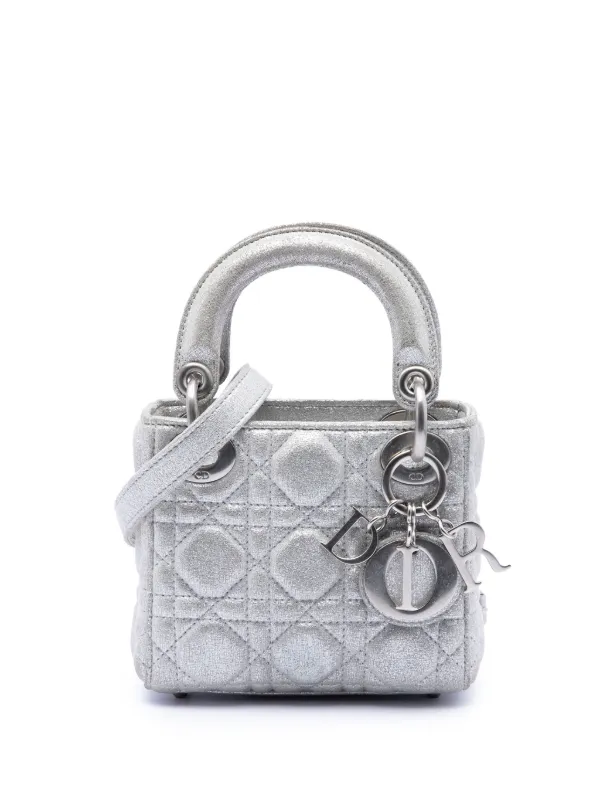 Dior シルバー クロコダイル風ショルダーバッグ 37042071_69496105_600.jpg