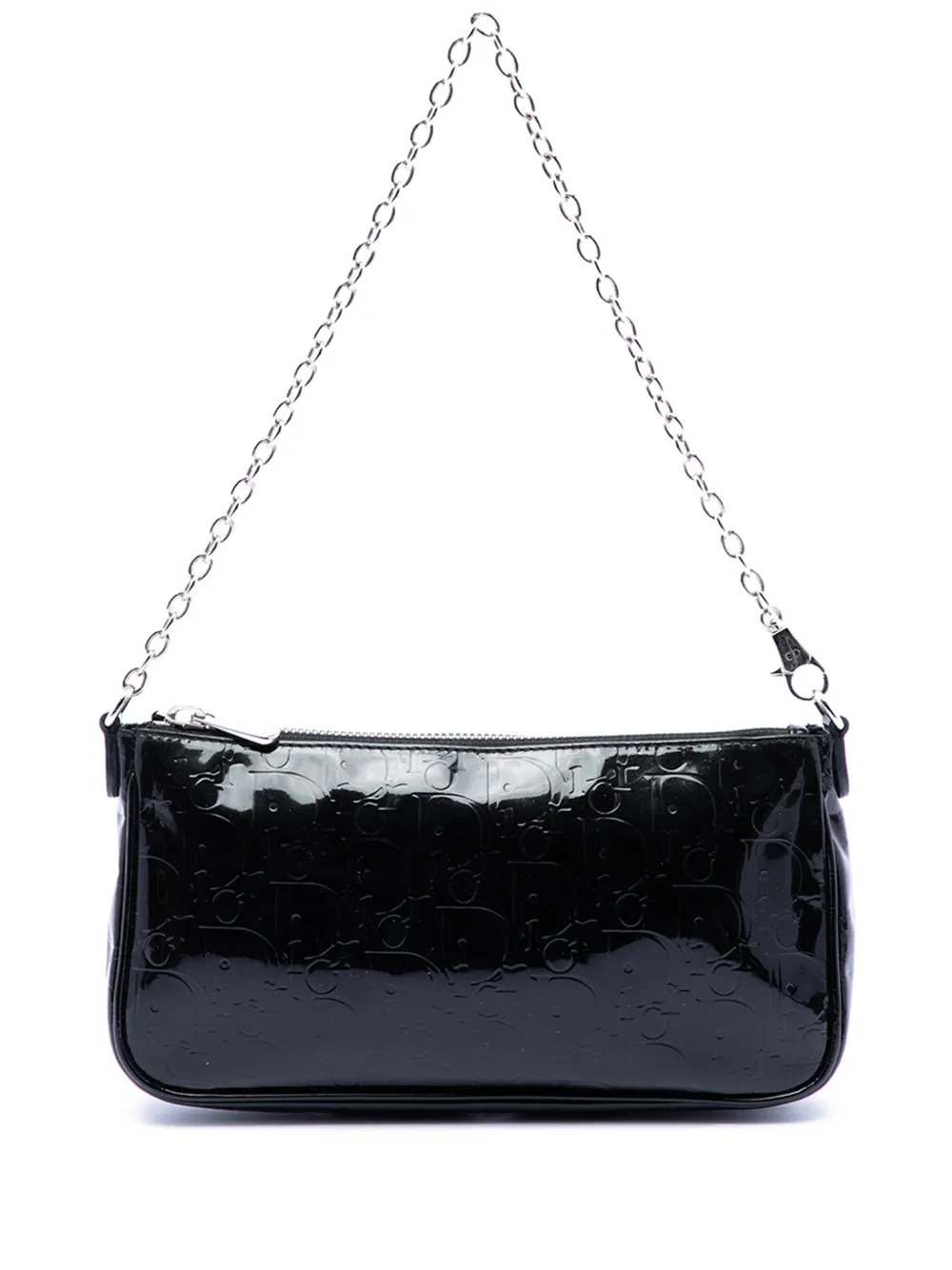 Christian Dior Pre-Owned 2010 Diorissimo Patent shoulder bag - Nero