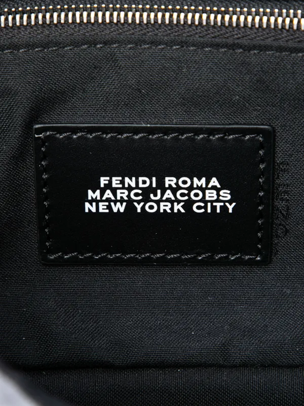 Fendi Pre-Owned 2010-2026 Marc Jacobs Medium Jersey Logo Baguette