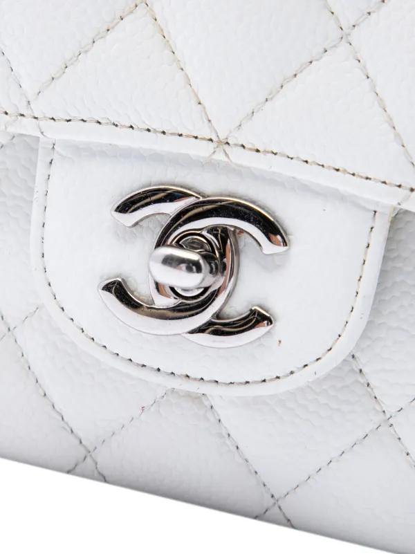 CHANEL Pre-Owned 2006-2008 Medium Classic Caviar Double Flap
