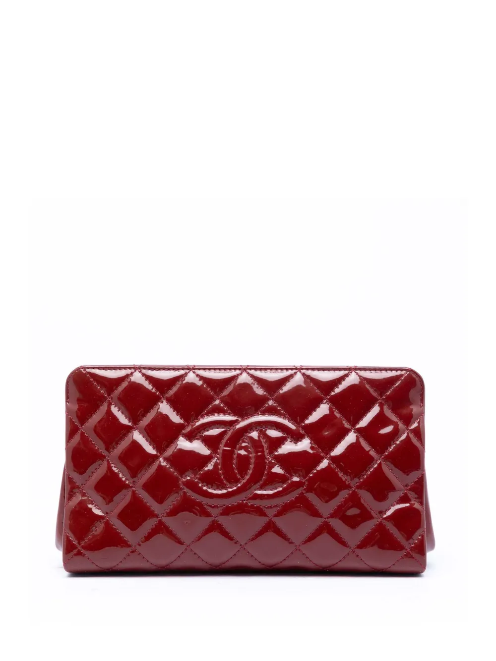 CHANEL Pre-Owned Clutch CC Timeless trapuntata 2012-2013 - Rosso