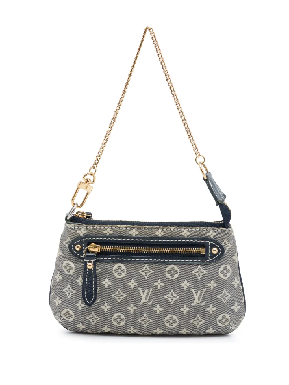 Louis Vuitton Pre-Owned Borsa a spalla Lin Pochette mini con monogramma 2011 - Grigio