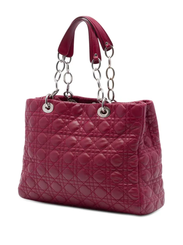 Christian Dior Pre-Owned 2011 ラージ ラムスキン カナージュ レディ